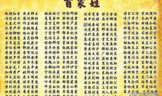 全国人口姓氏排名 中国姓氏人口数排名