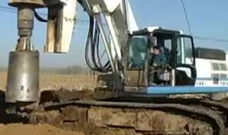 旋挖钻机适用地层 旋挖钻机图片