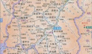 巴中市在四川地图的位置 四川地图电子版